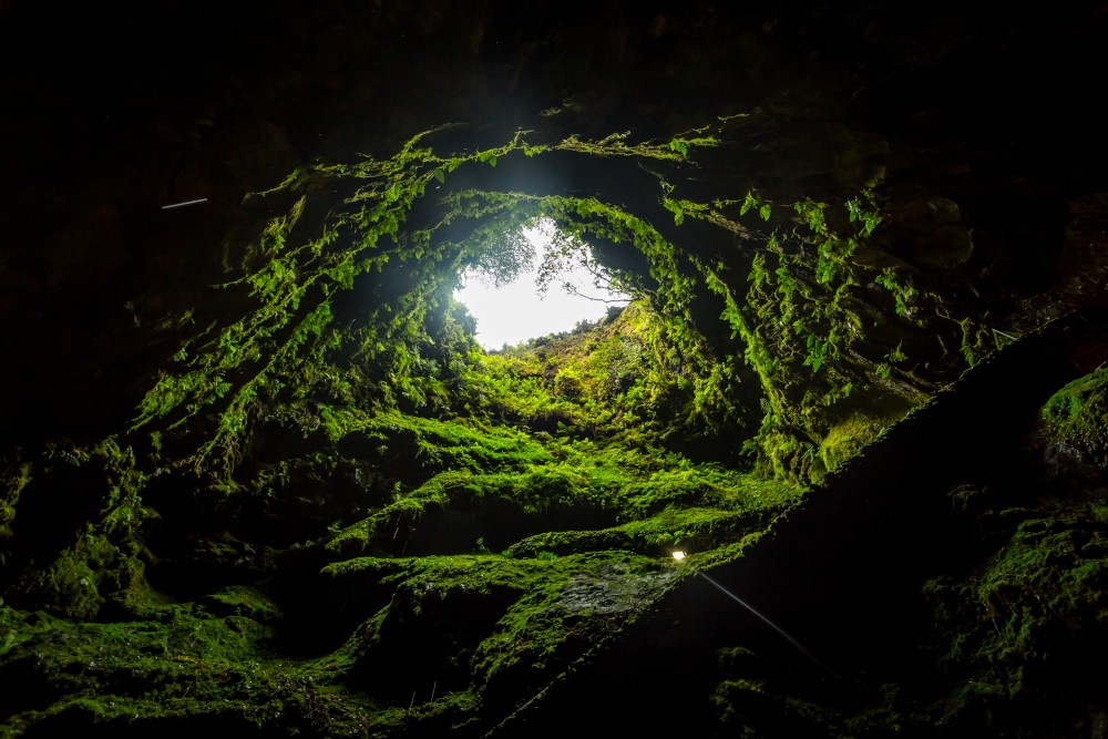Algar do Carvão, a Terceira: un lloc màgic de les Azores