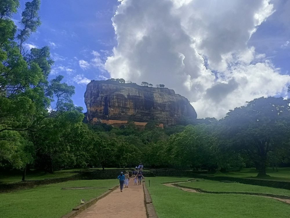 Sigiriya, La Roca del León