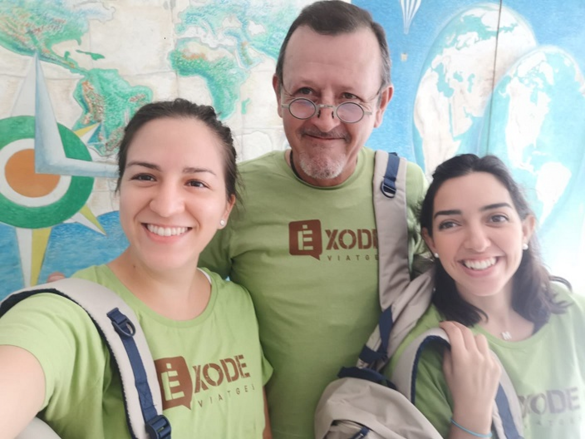 Nacho, Mariló y Sofia